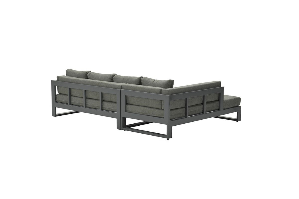 GARDEN IMPRESSIONS Lounge Esmee 3tlg. rechts carbon black/mystic grey