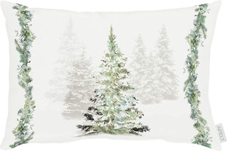 Apelt Kissen Winterwelt 35x45cm natur-grün