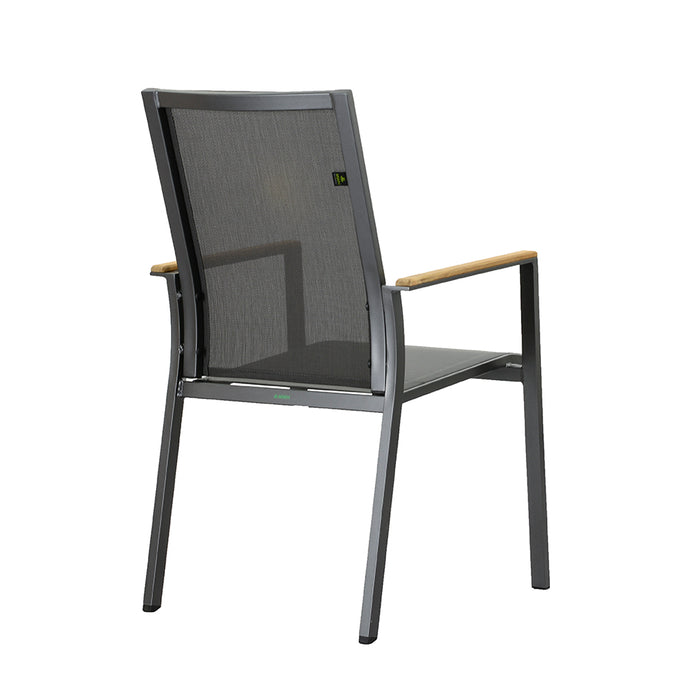 MWH Stapelsessel Felino Alu/Textilene