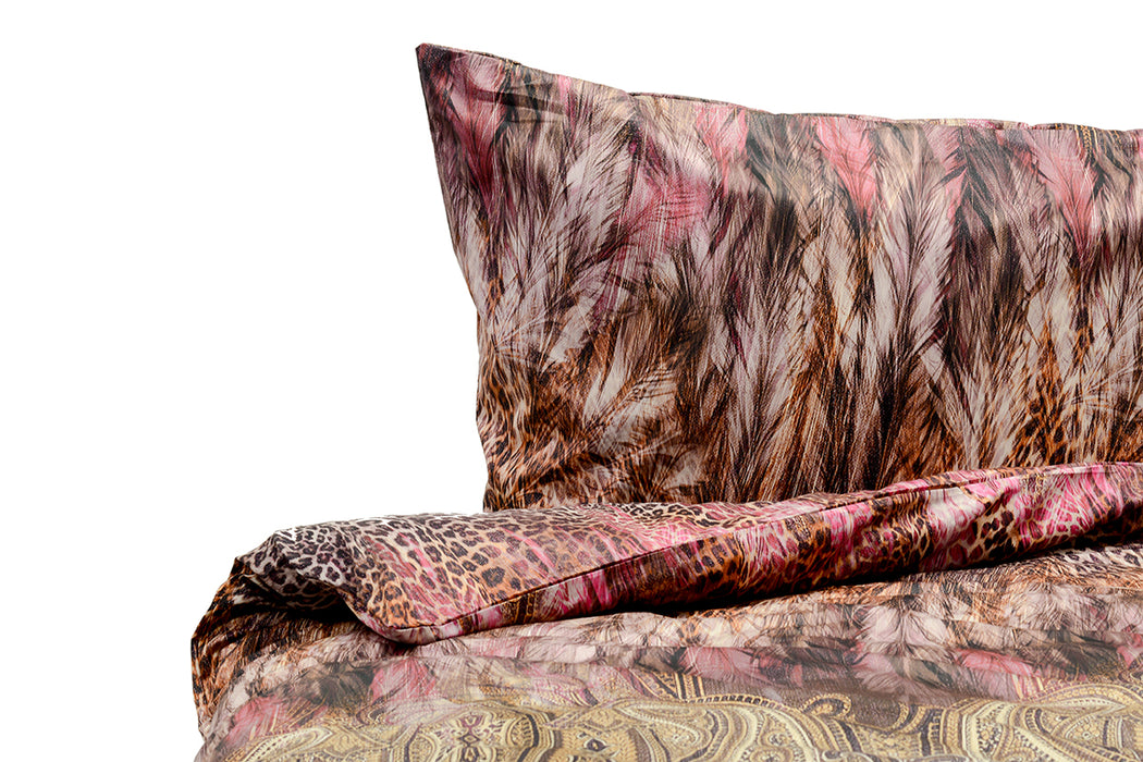 Kleidermann Bettwäsche Mako-Satin Leo beere