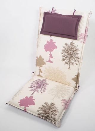 Doppler Hochlehenr- Auflage Creme-Lila