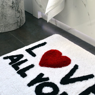 Allure Badteppich Love is all you need 50x80cm