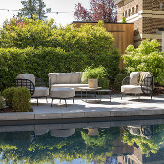 4Seasons Lounge-Sofa Fabrice anthrazit