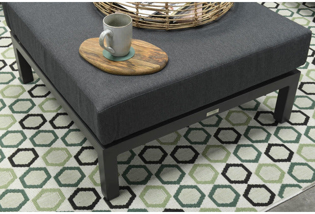 GARDEN IMPRESSIONS Lounge Lincoln 4tlg. carbon black