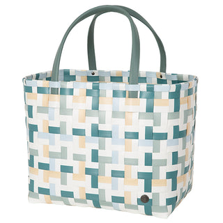 Handed By Shopper Fifty-Fifty Teal Blue