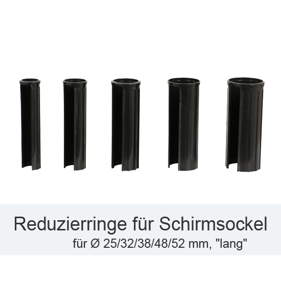 Doppler Reduzierringe 5er Set lang