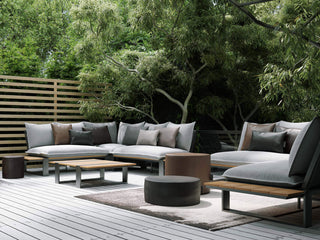 Tierra Outdoor Lounge Dawson Rope Charcoal
